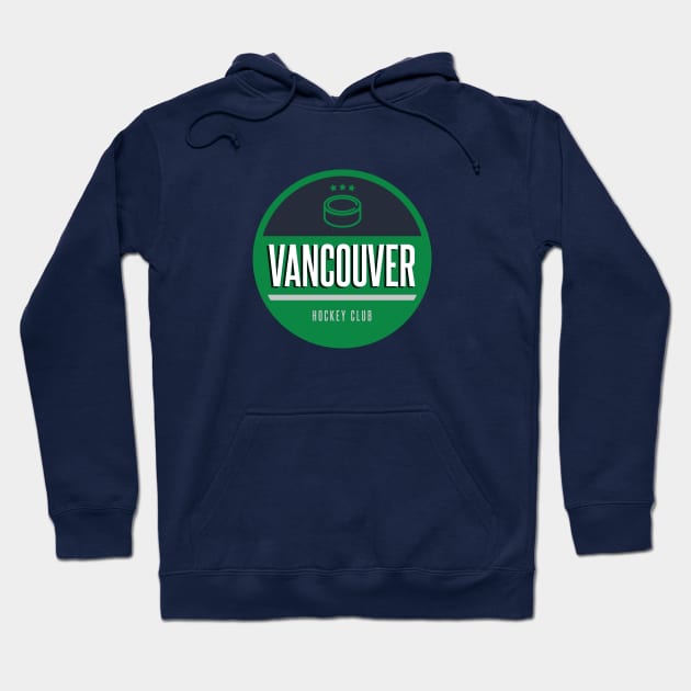 Vancouver retro hockey Hoodie by BVHstudio